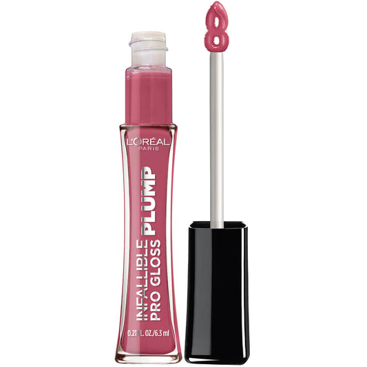 Loreal Infallible Pro Gloss Plump Lip Gloss #609 Lucid Glow